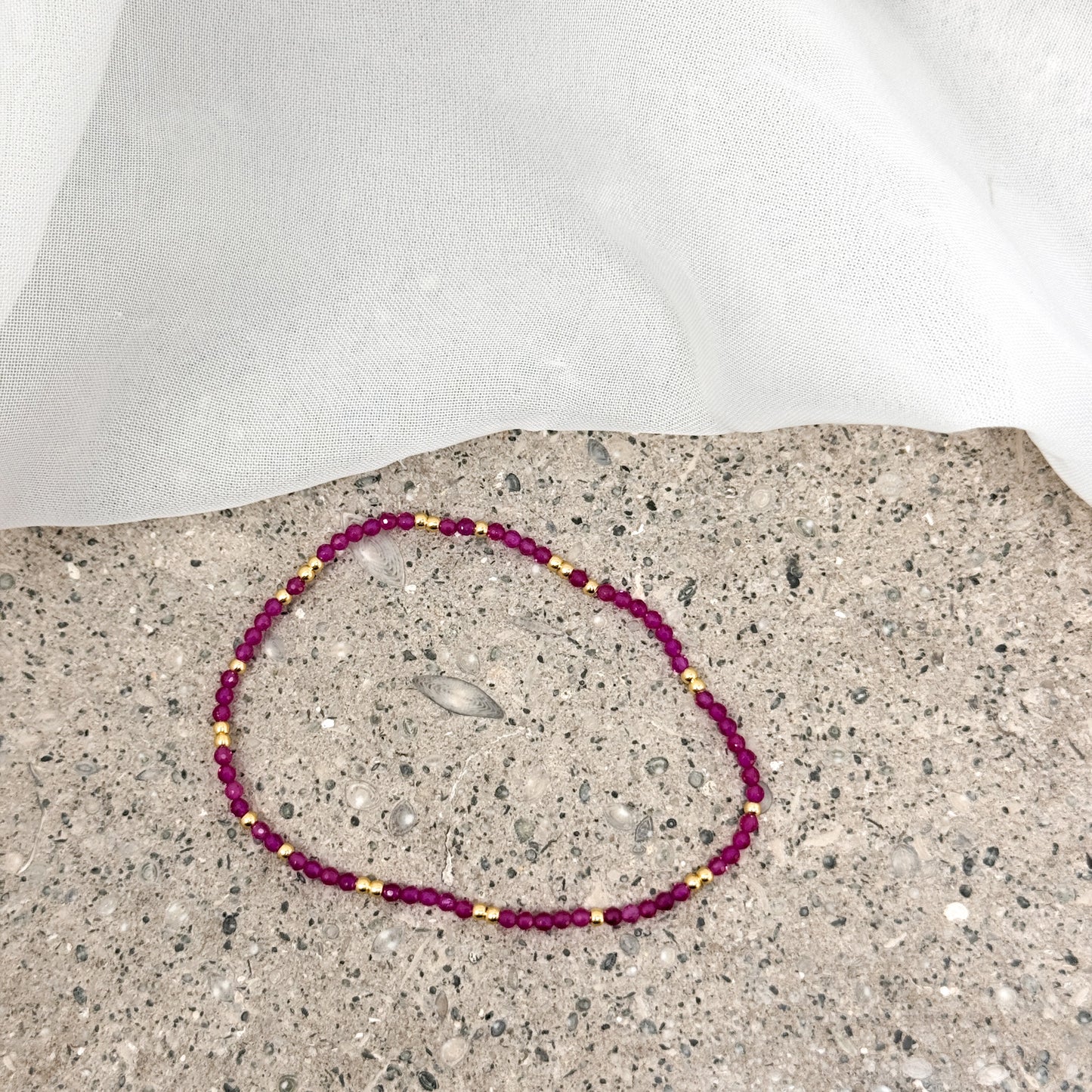 Bracciale elastico perle miyuki multicolore - Lumiere Bijoux
