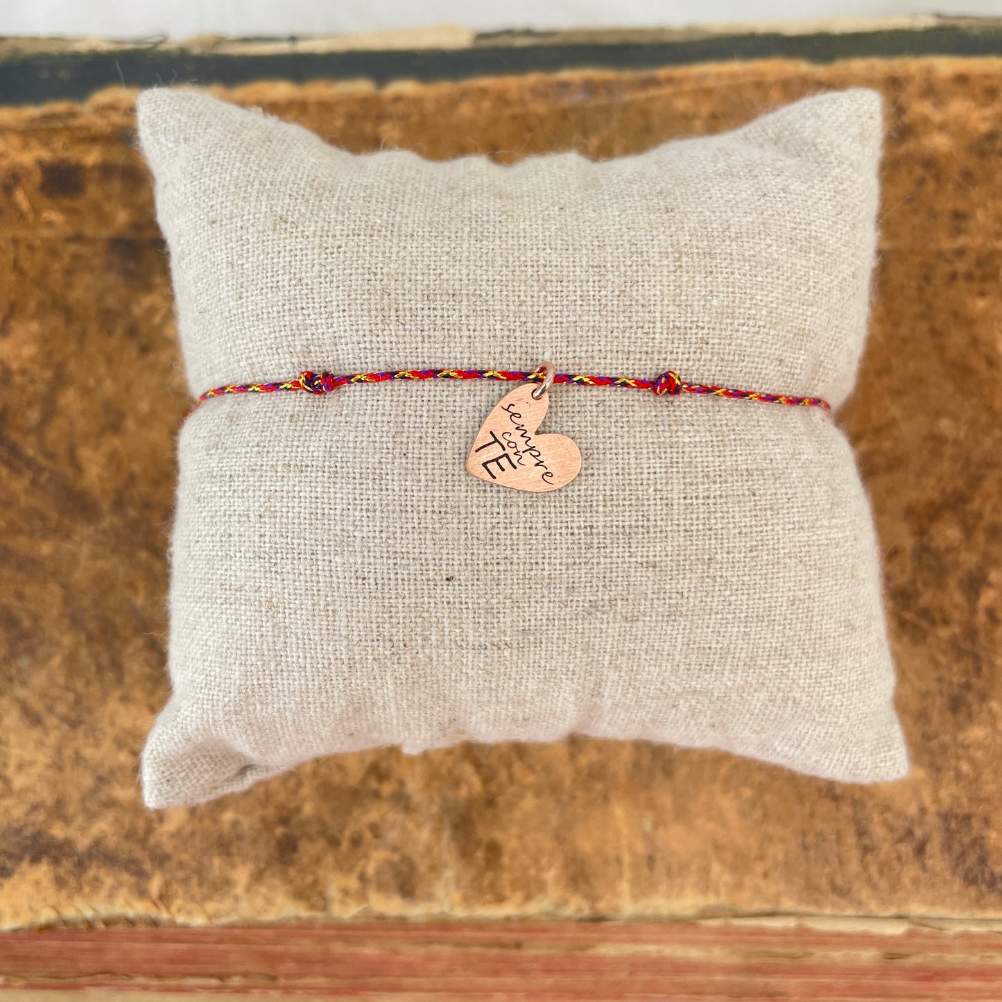 Bracciale cordino regolabile con frase emozionale - Lumiere Bijoux