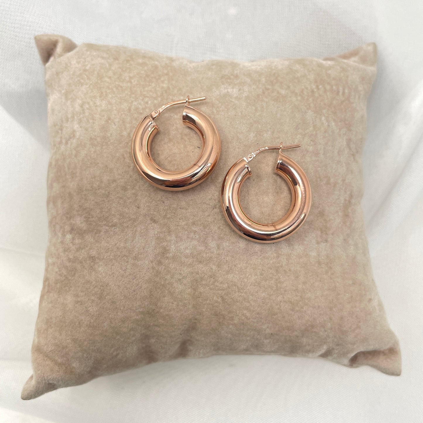 Coppia cerchi lisci da 2 cm - pezzo unico - Lumiere Bijoux