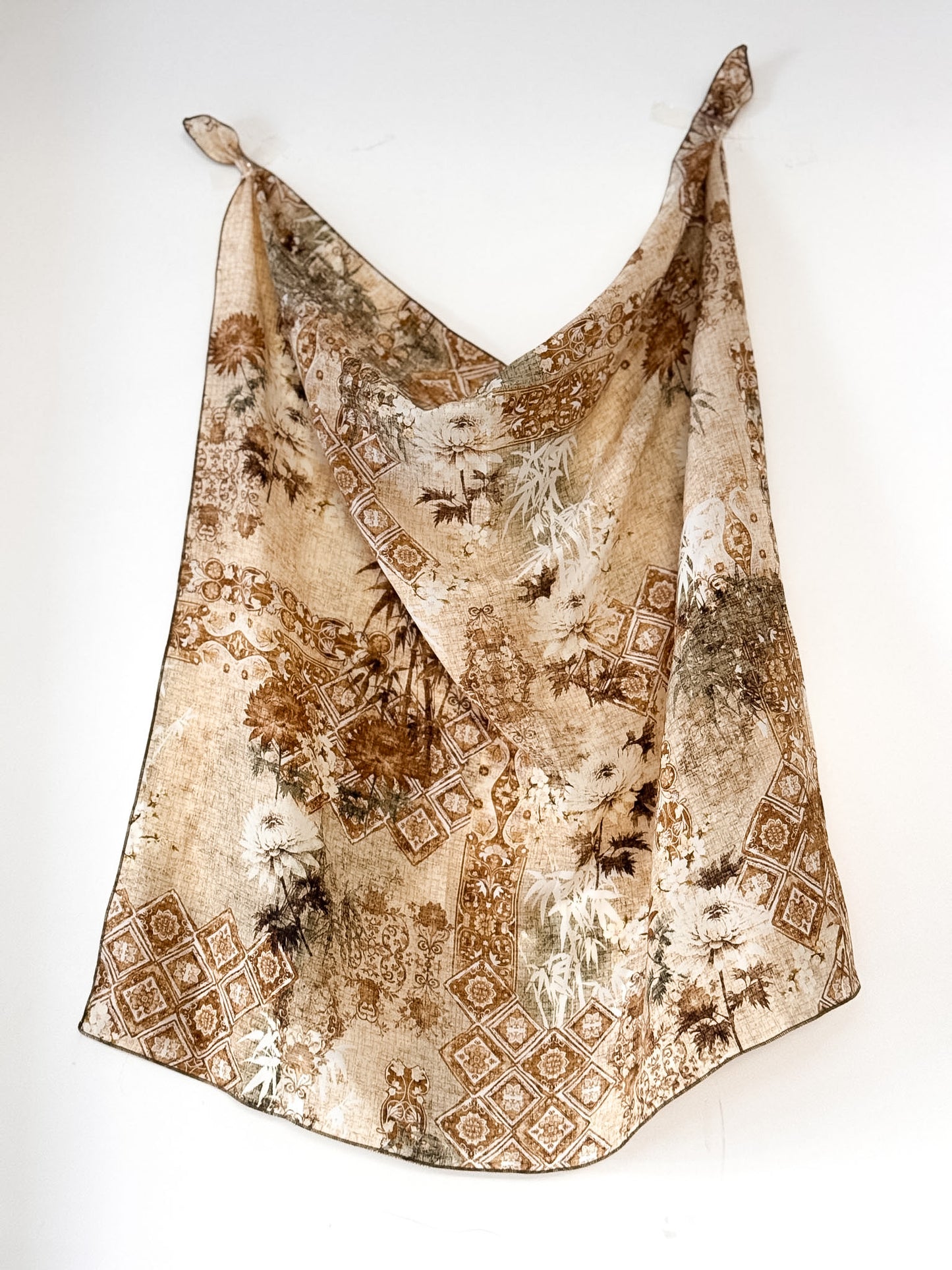 Foulard 100% seta - Spiritual - Lumiere Bijoux