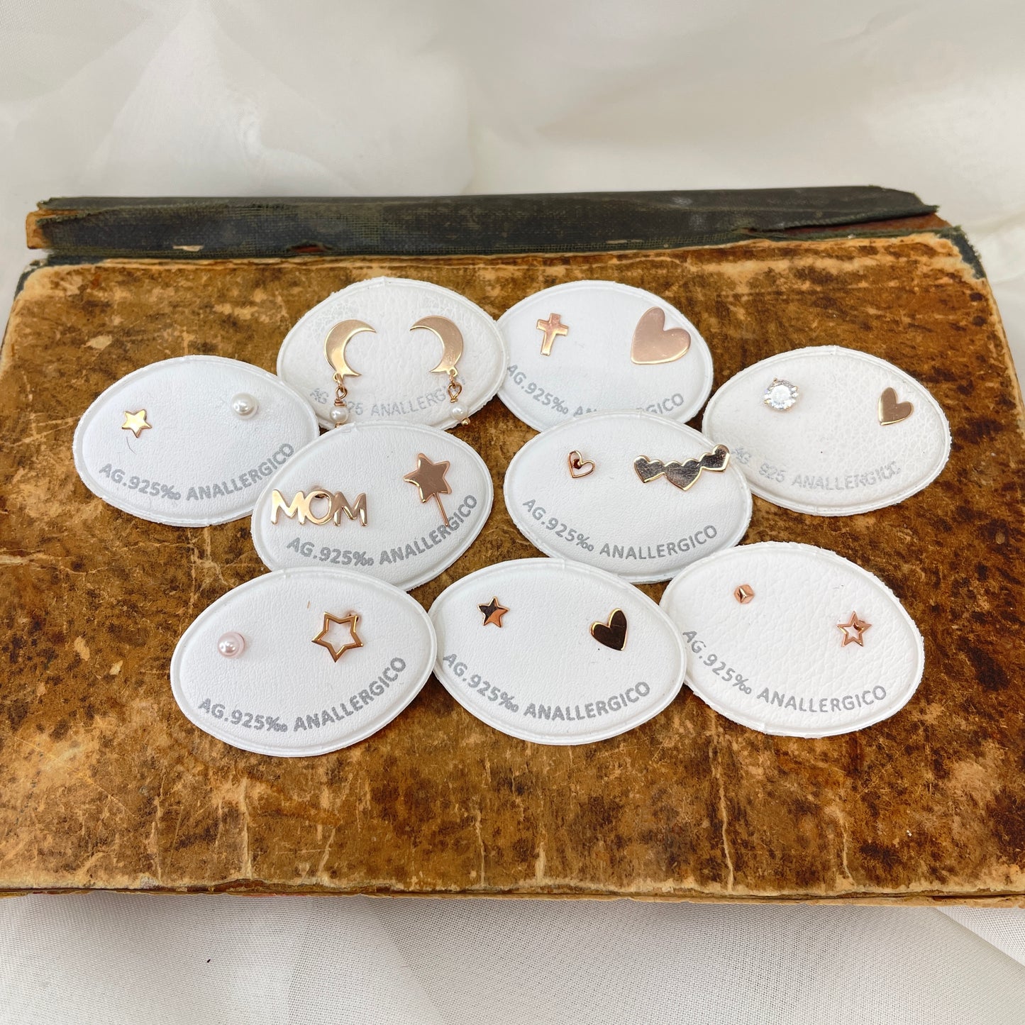 Coppia orecchini lobo pezzi unici - Lumiere Bijoux