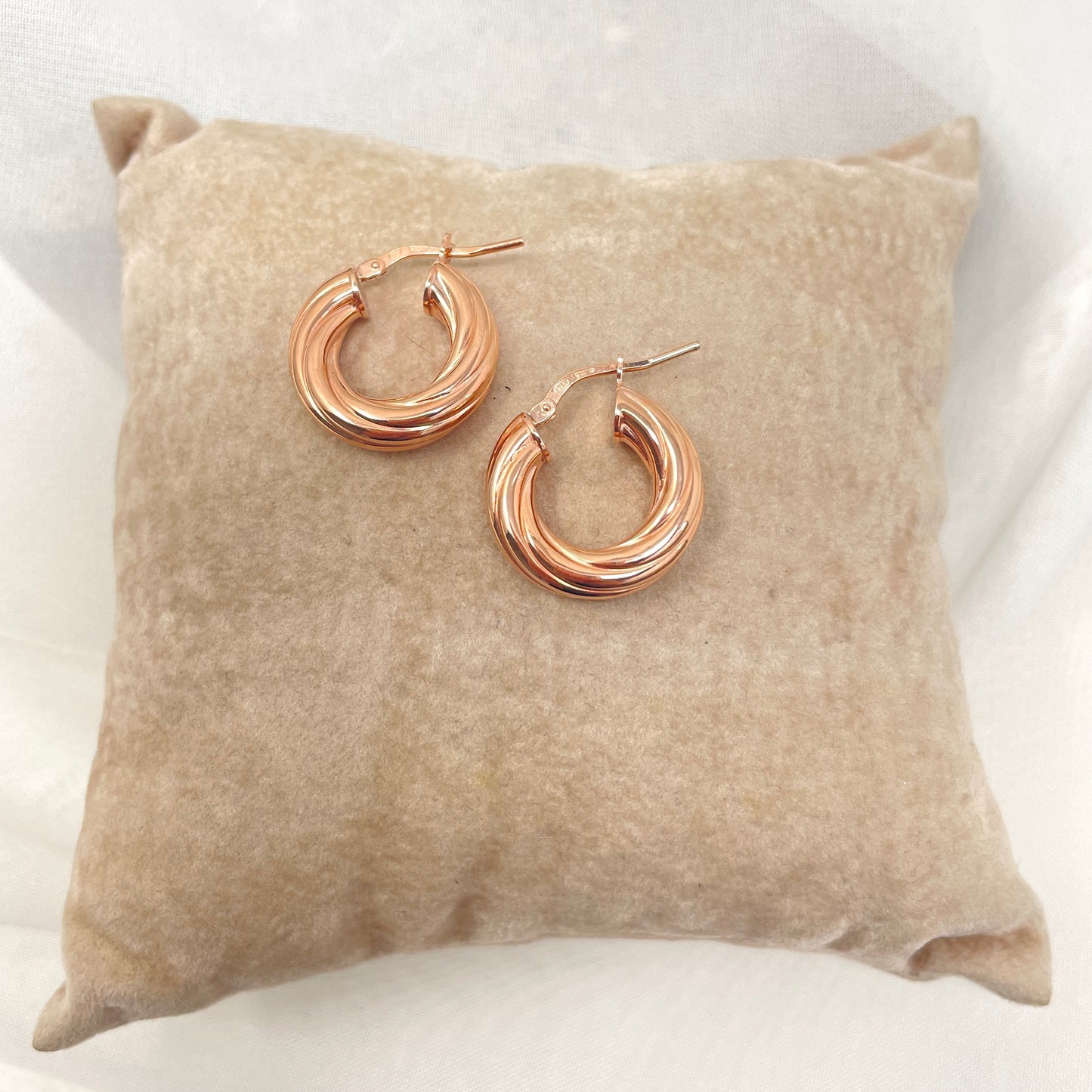 Coppia cerchi torchion da 1.8 mm - pezzo unico - Lumiere Bijoux