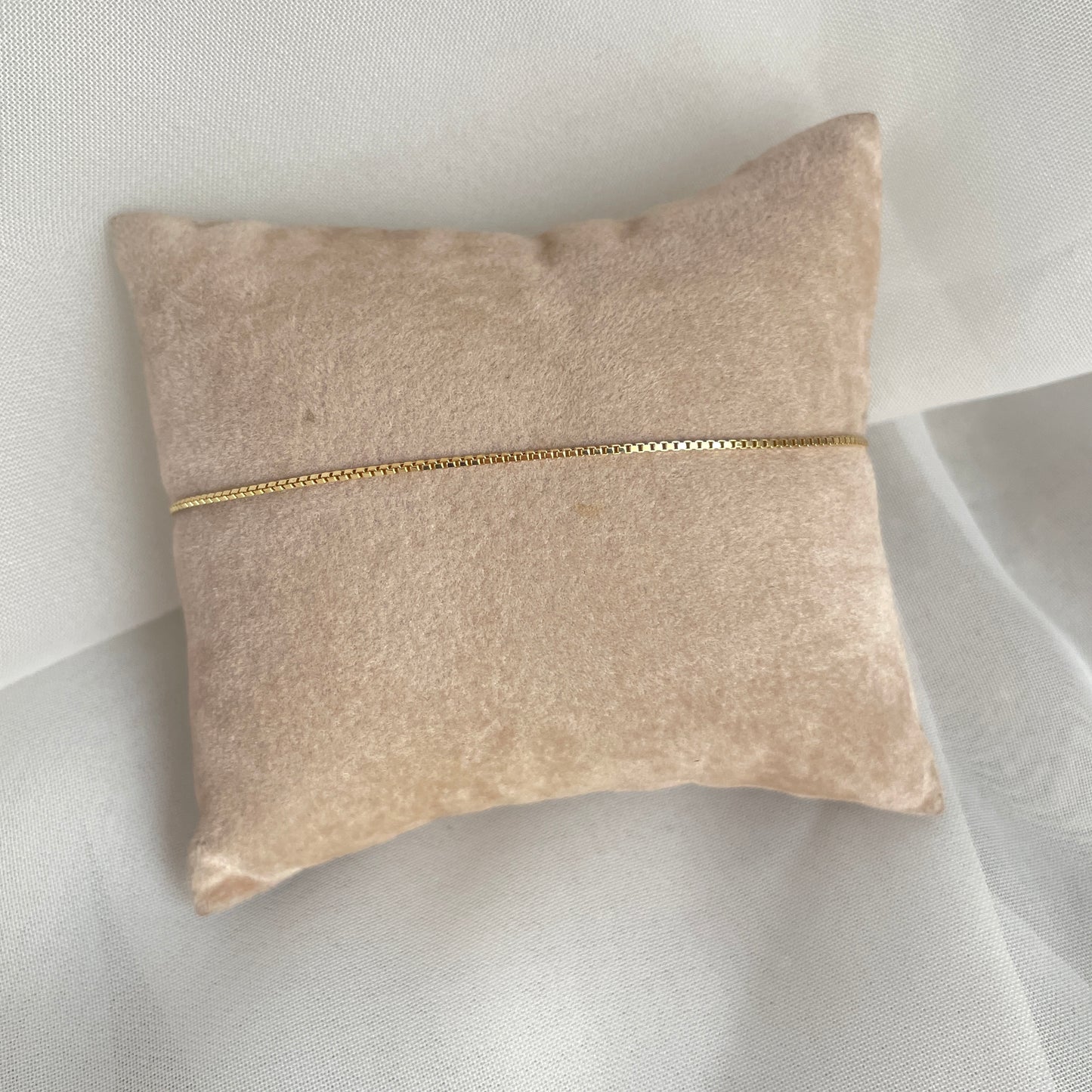 Bracciale filo sottile catena veneziana cm 17 - Lumiere Bijoux