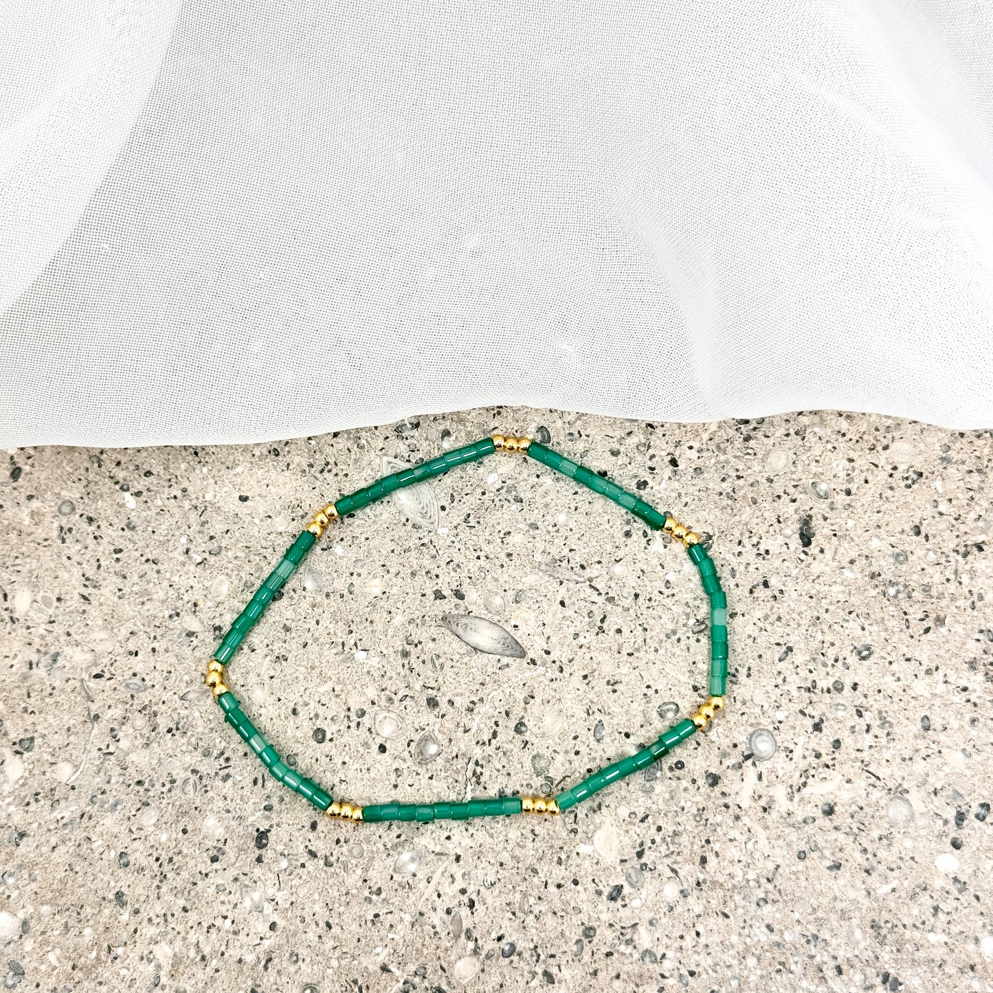 Bracciale elastico perle miyuki multicolore - Lumiere Bijoux