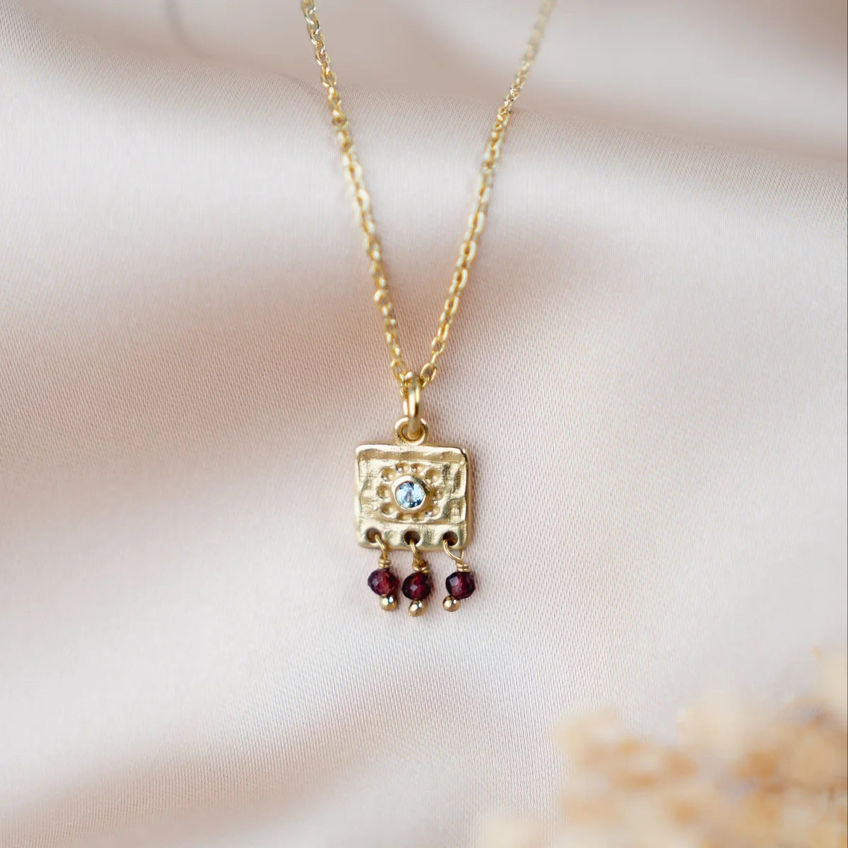 Collana Miko con topazio - Lumiere Bijoux