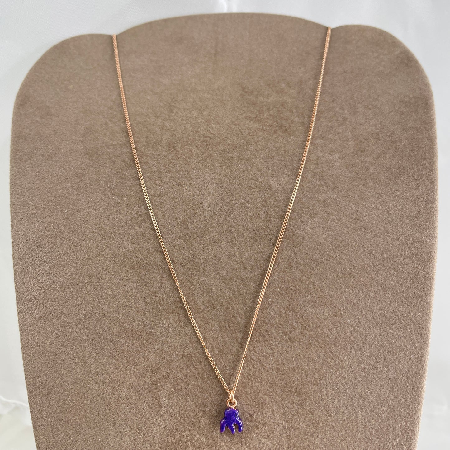 Collana choker grumette con soggetti marini smaltati cm 35 - Lumiere Bijoux