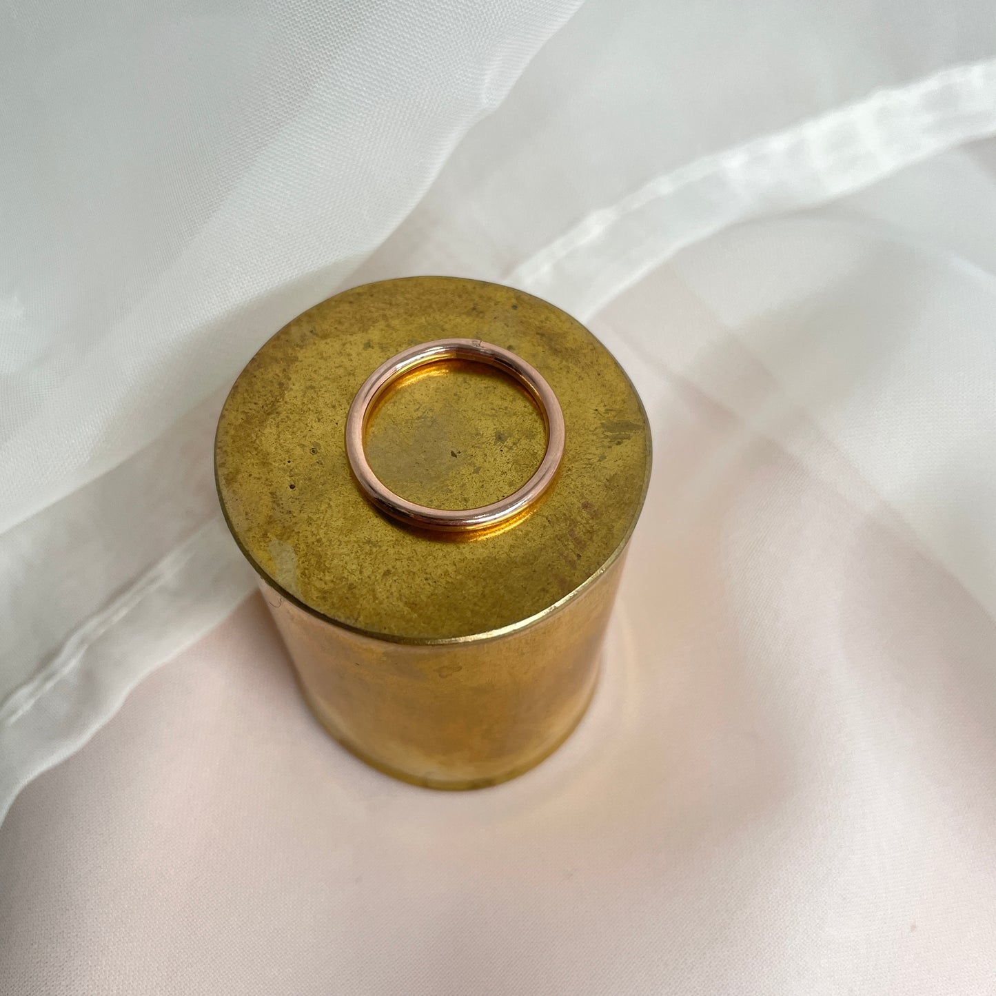 Anello fedina rosè bombata 2 mm misura 13 - Lumiere Bijoux