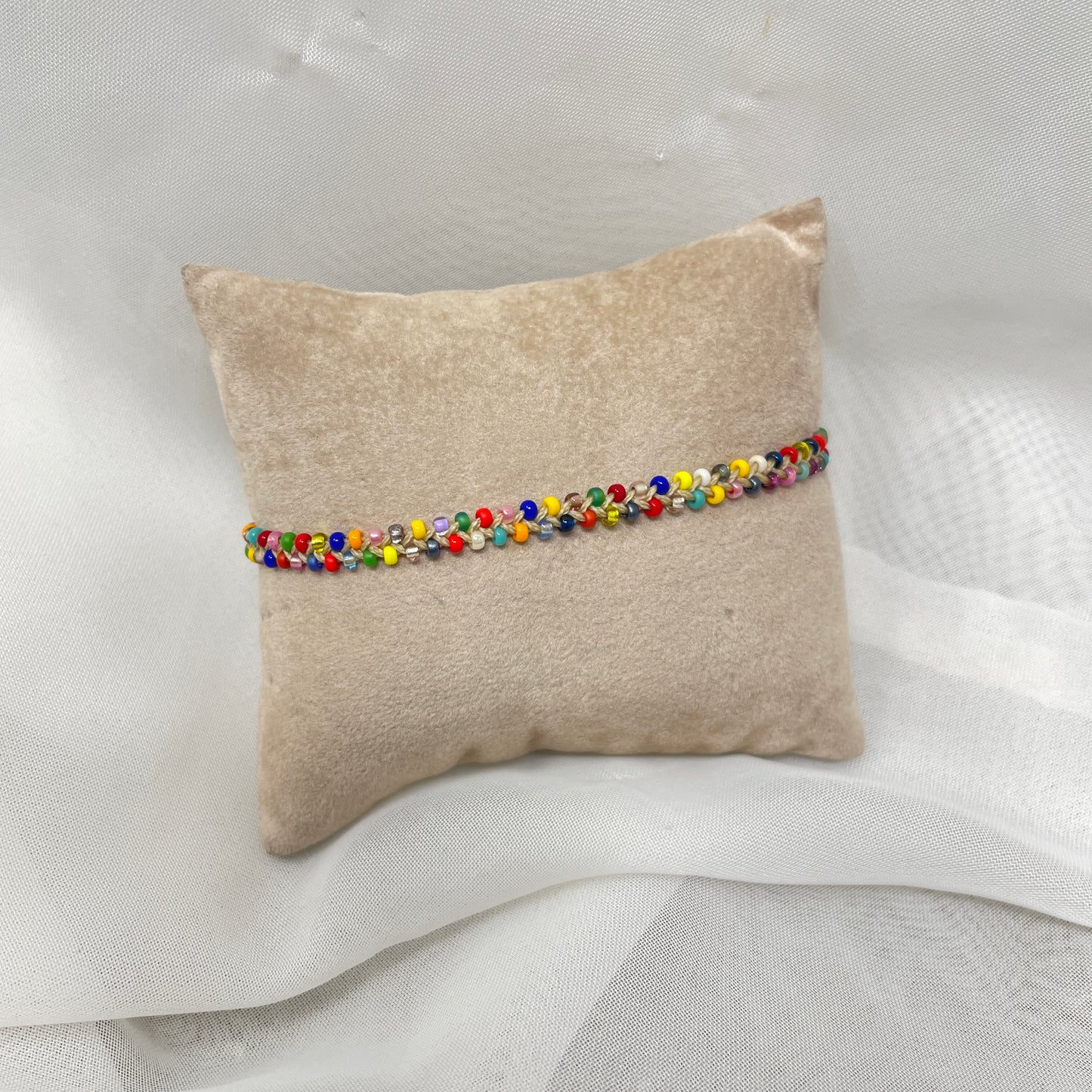 Bracciale Parigi COLORS esclusivo con perle miyuki - regolabile - Lumiere Bijoux