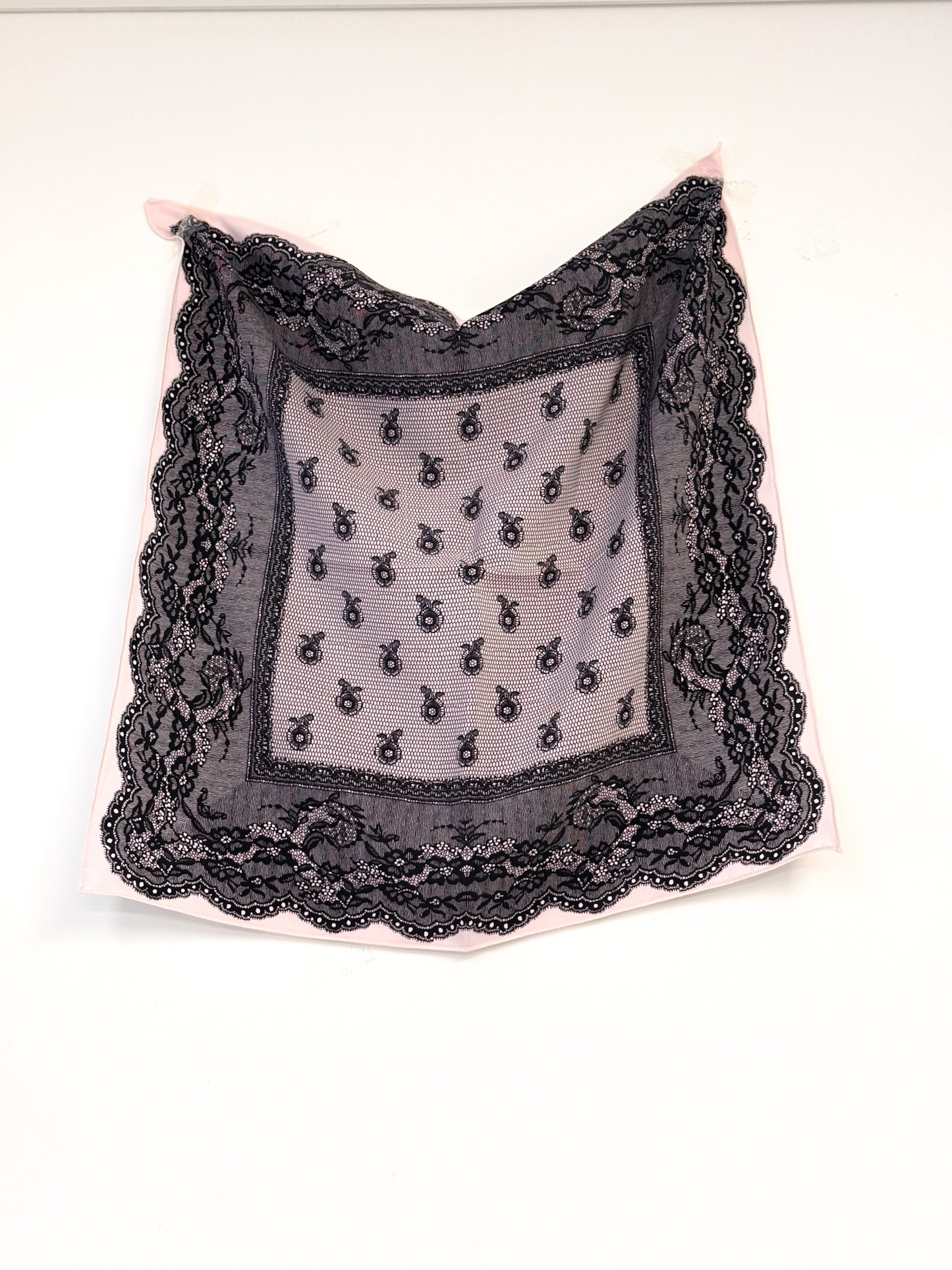 Foulard 100% seta - Effetto Pizzo - Lumiere Bijoux