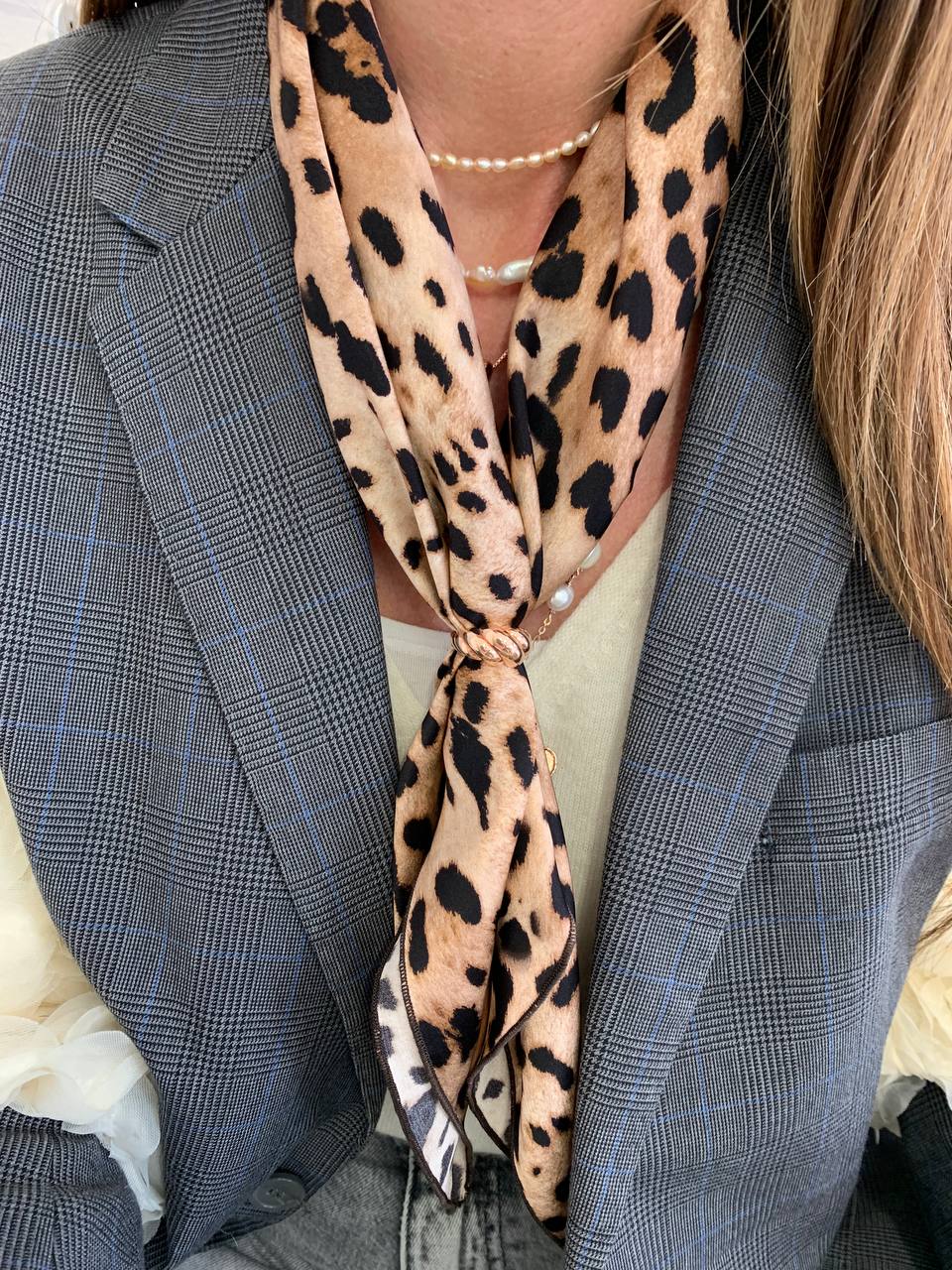 Foulard 100% seta - Kenya - Lumiere Bijoux