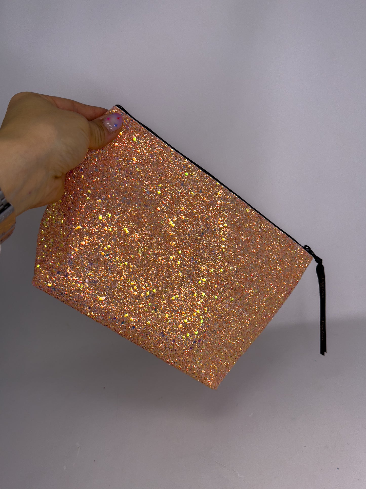 Pochette glitter grande