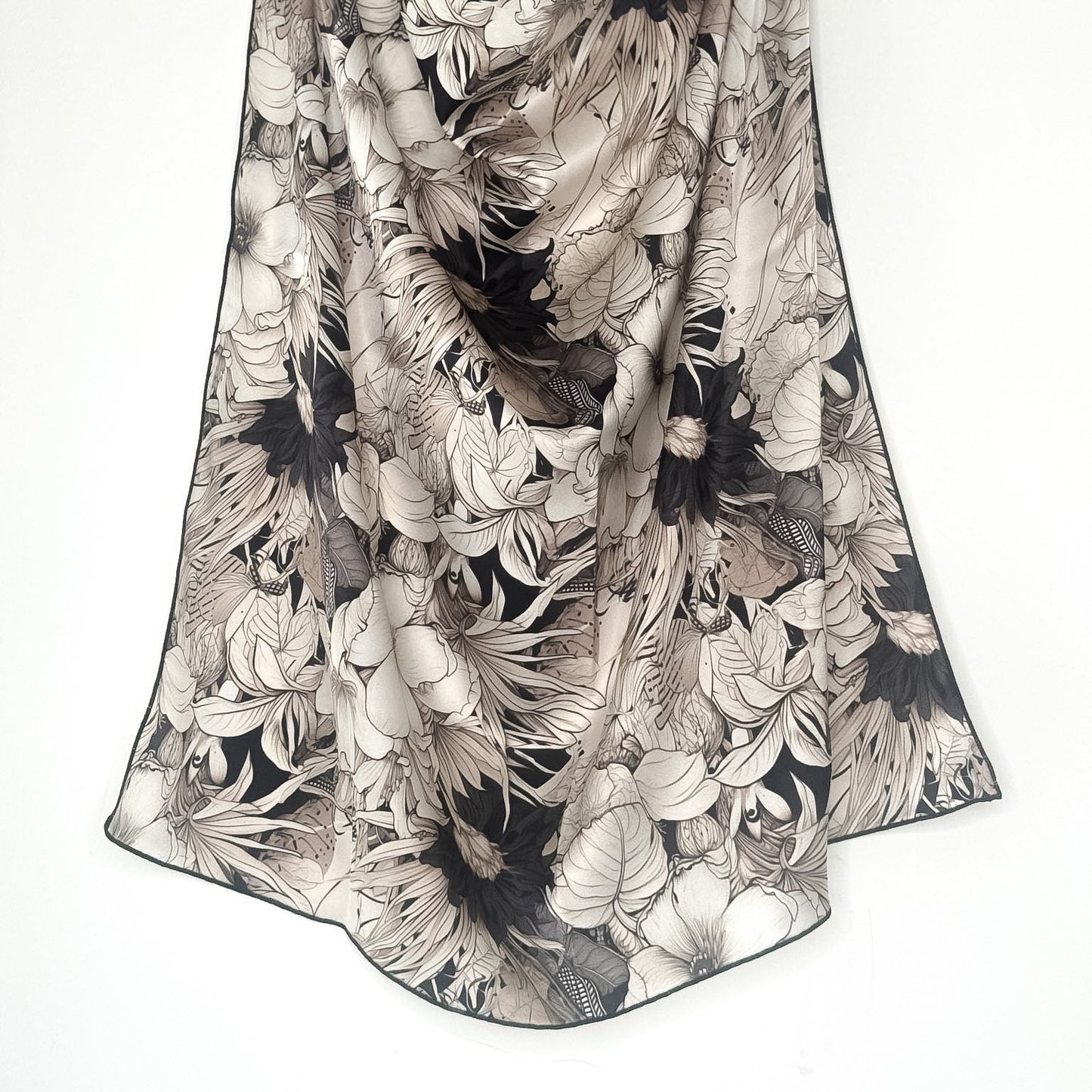 Foulard 100% seta - Equilibrio ribelle - Lumiere Bijoux