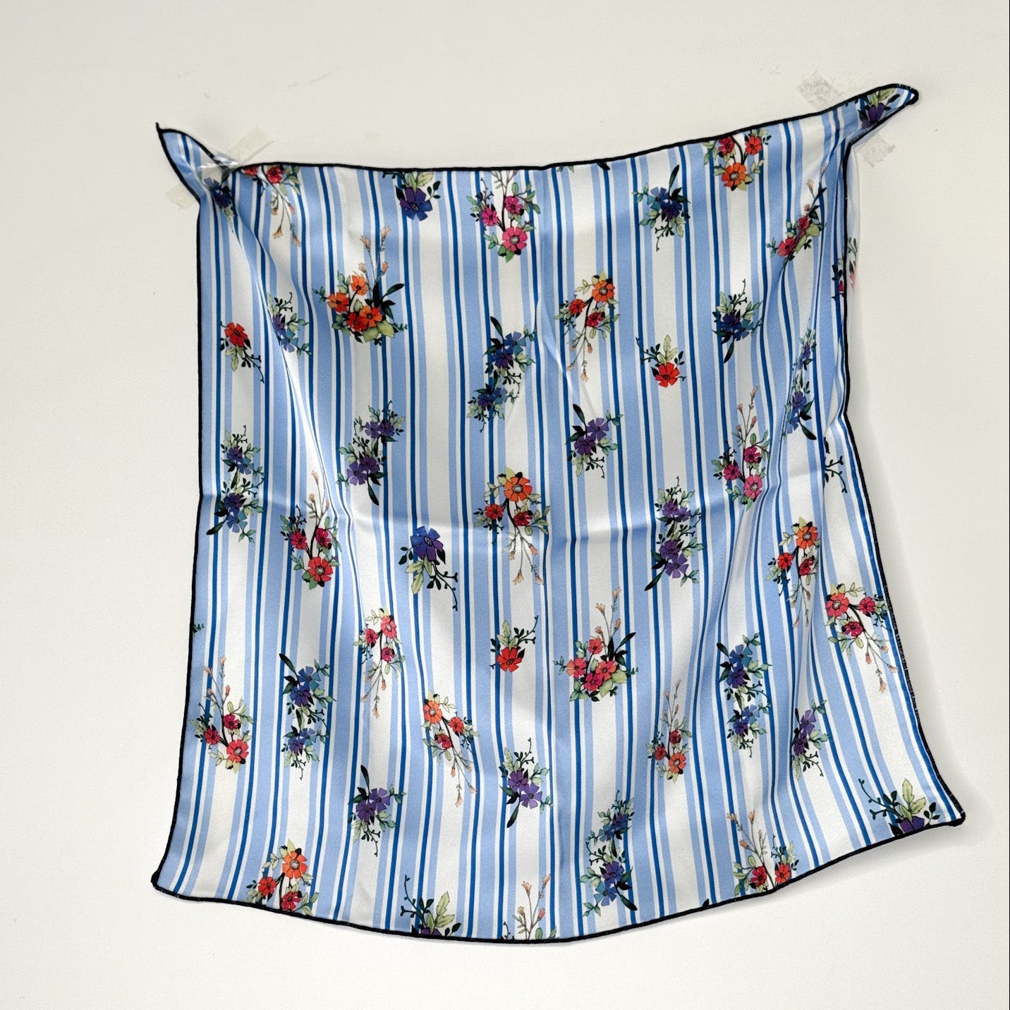 Foulard 100% seta - Flowers - Lumiere Bijoux