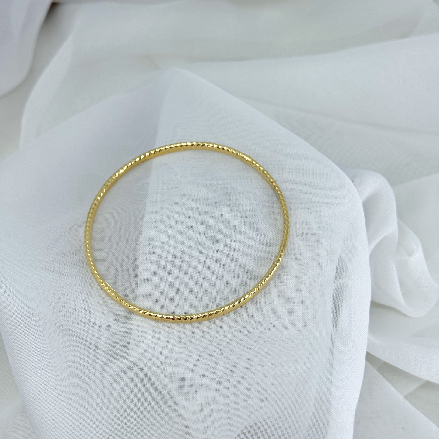 Bracciale rigido diamantato 0.3 cm - Pezzo Unico - Lumiere Bijoux