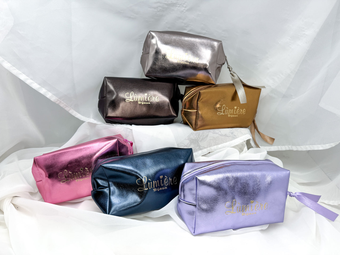 Beauty da borsetta metallizzata - Media - Lumiere Bijoux