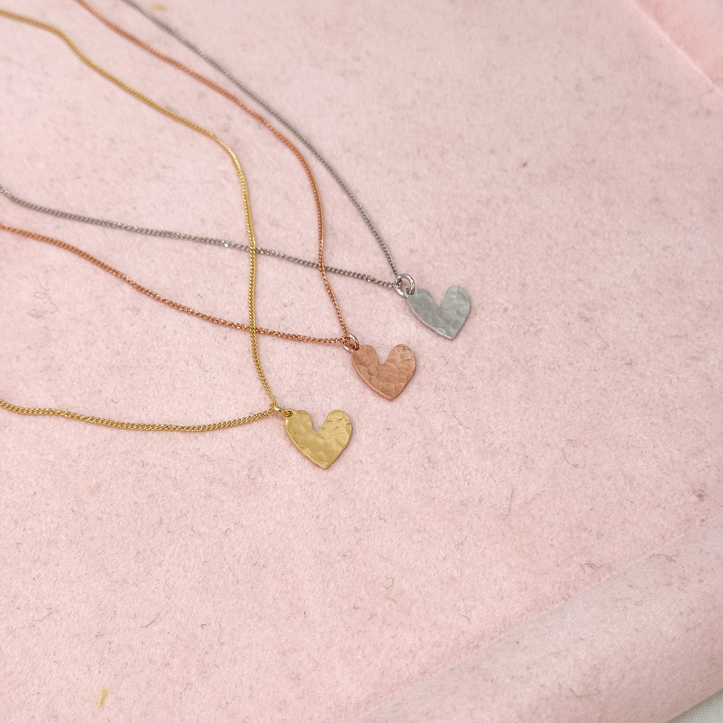Collana cuore Nini pieno - Lumiere Bijoux