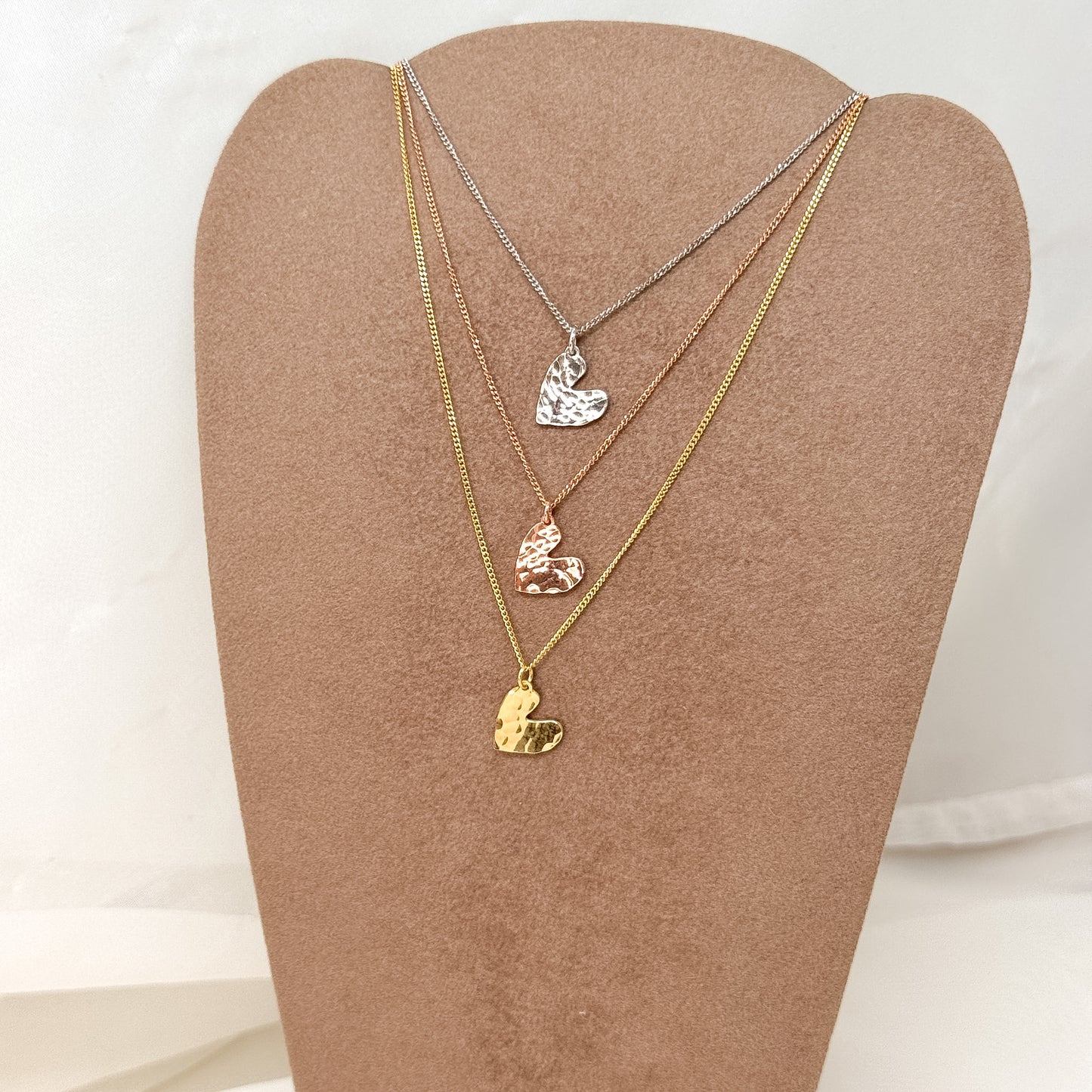 Collana cuore Nini pieno - Lumiere Bijoux