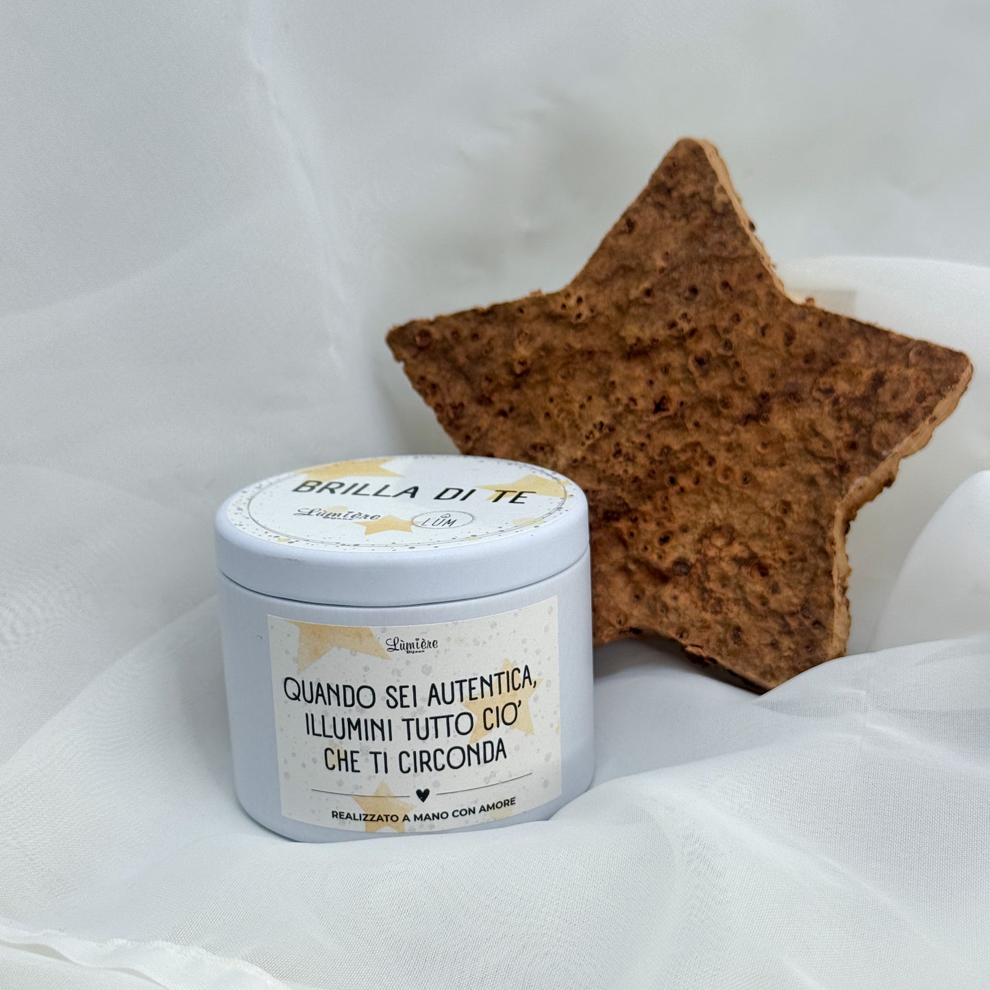 Candela "Brilla di te" - Lumiere Bijoux