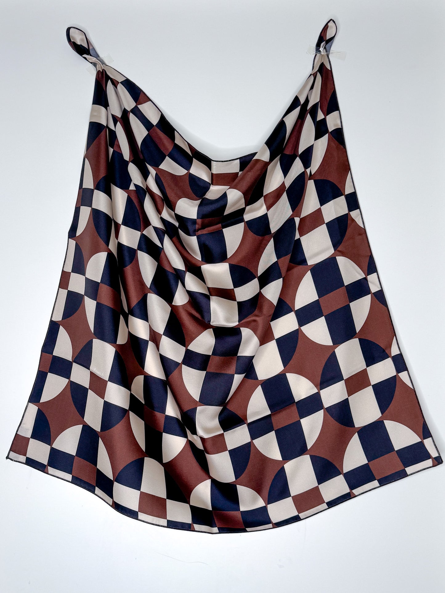 Foulard 100% seta 70x70 cm - Capsule - Lumiere Bijoux