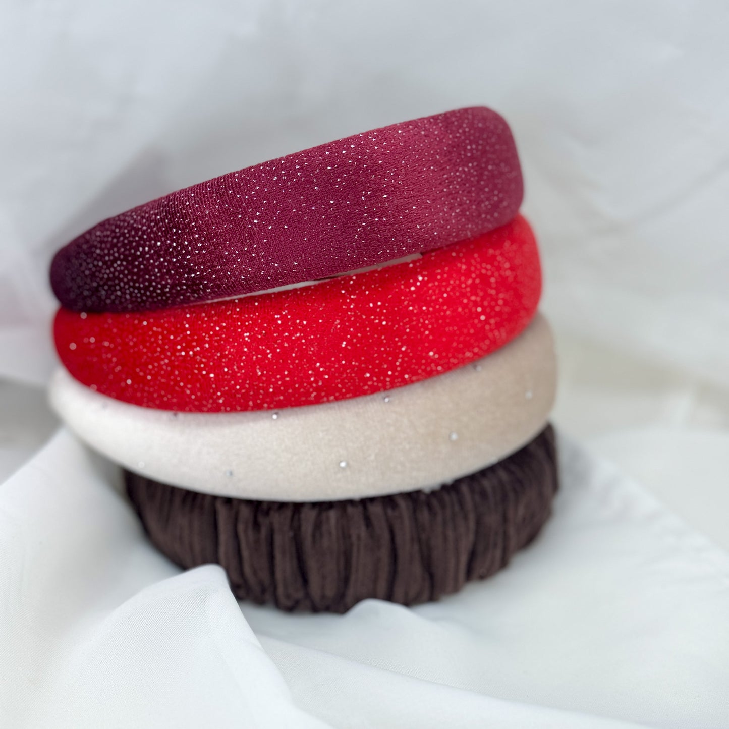 Cerchietto per capelli in velluto - Lumiere Bijoux