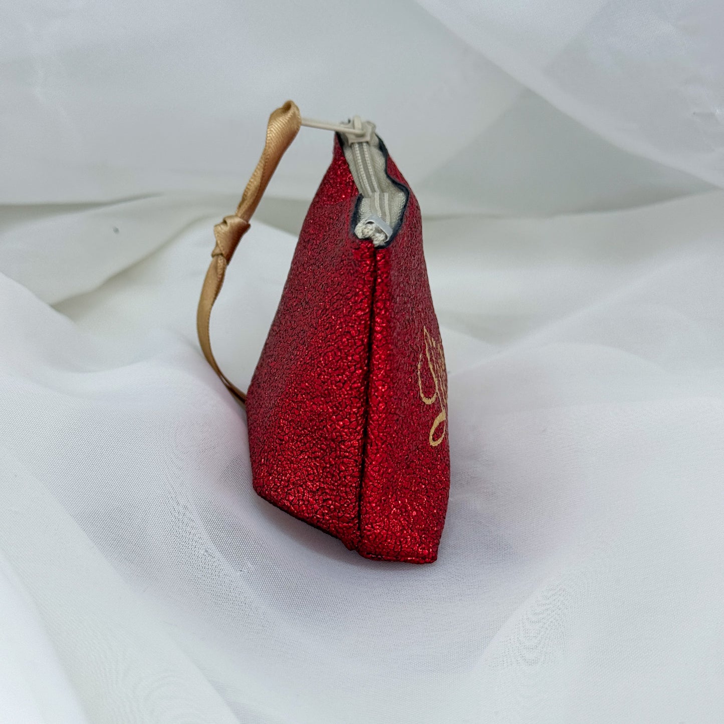 Portamonete in tessuto metallizzato - Lumiere Bijoux