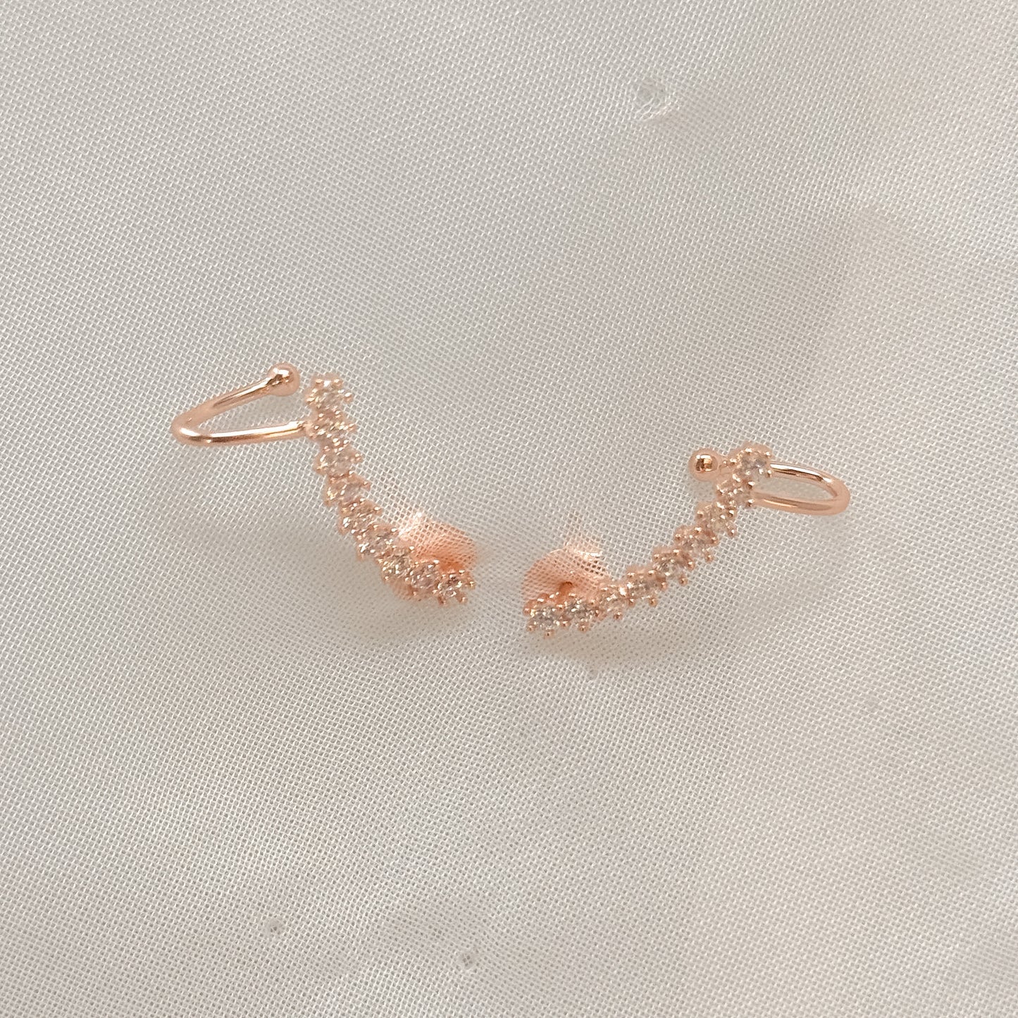 Coppia orecchino magico con zirconi - Lumiere Bijoux