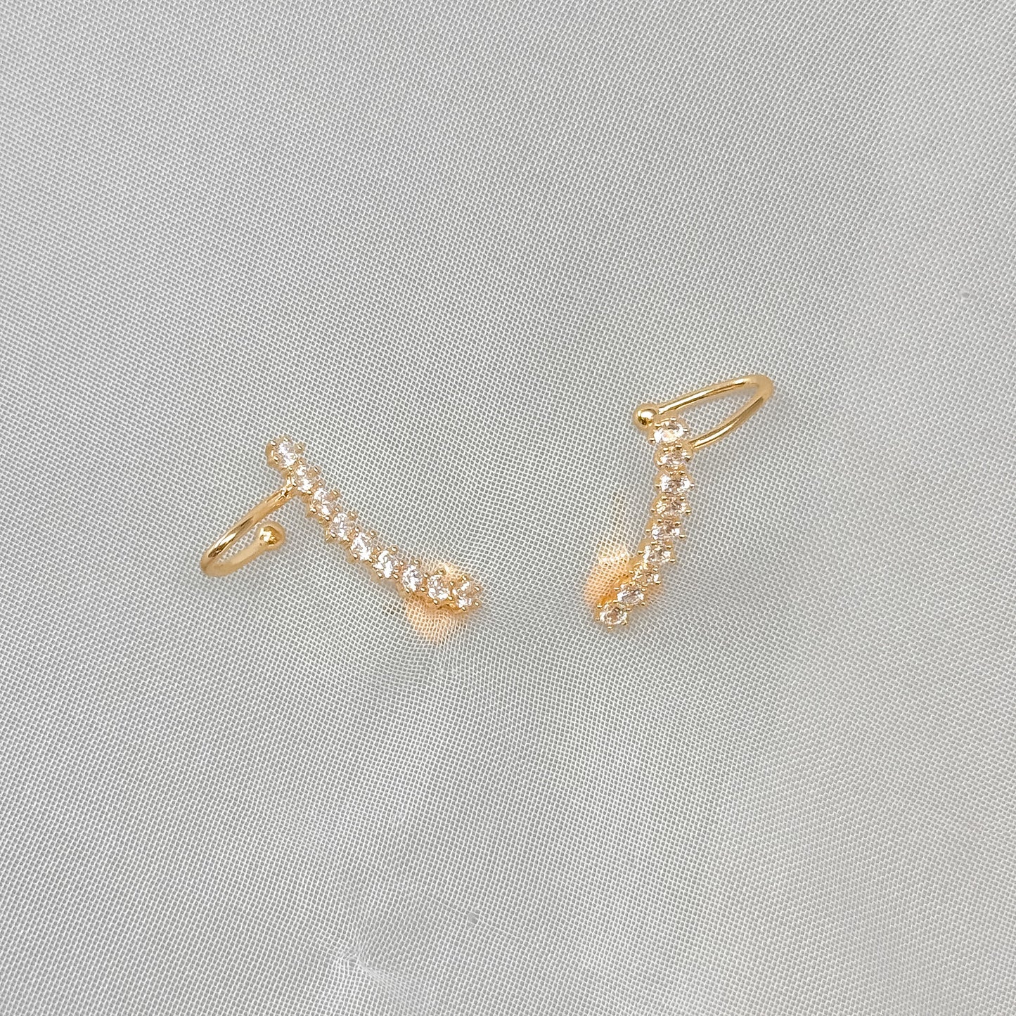 Coppia orecchino magico con zirconi - Lumiere Bijoux