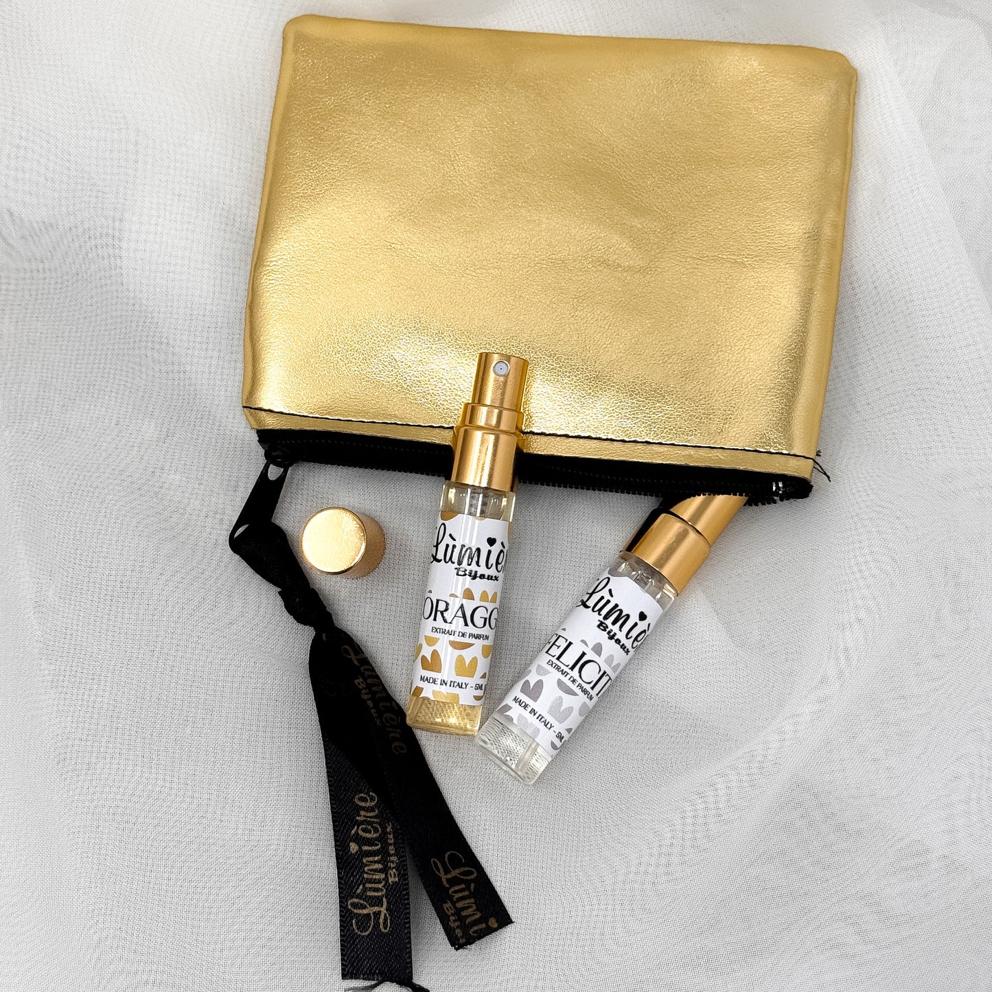 Cuore audace - Kit Profumi Estratto 30% Felicità e Coraggio 10 ml | Lùmière Bijoux - Lumiere Bijoux
