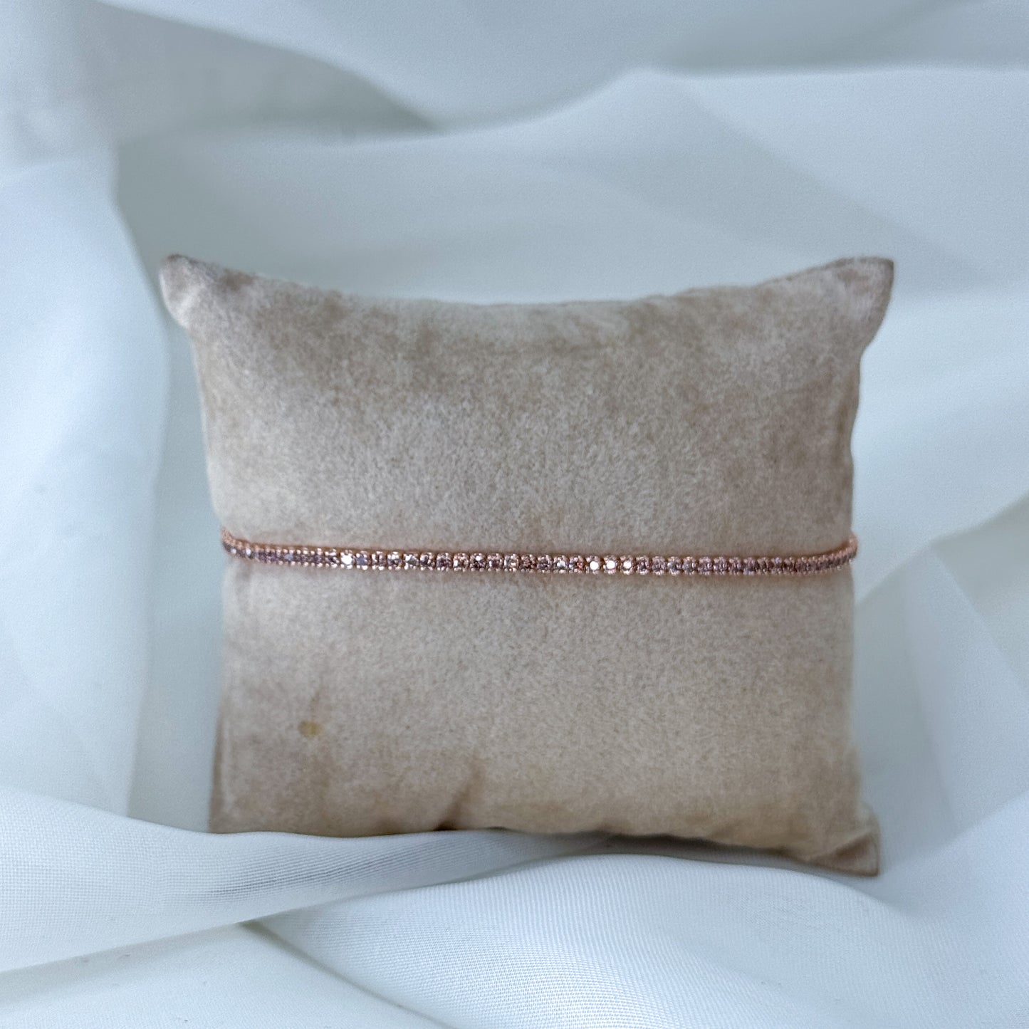 Bracciale tennis zirconi 0.2 cm - Lumiere Bijoux