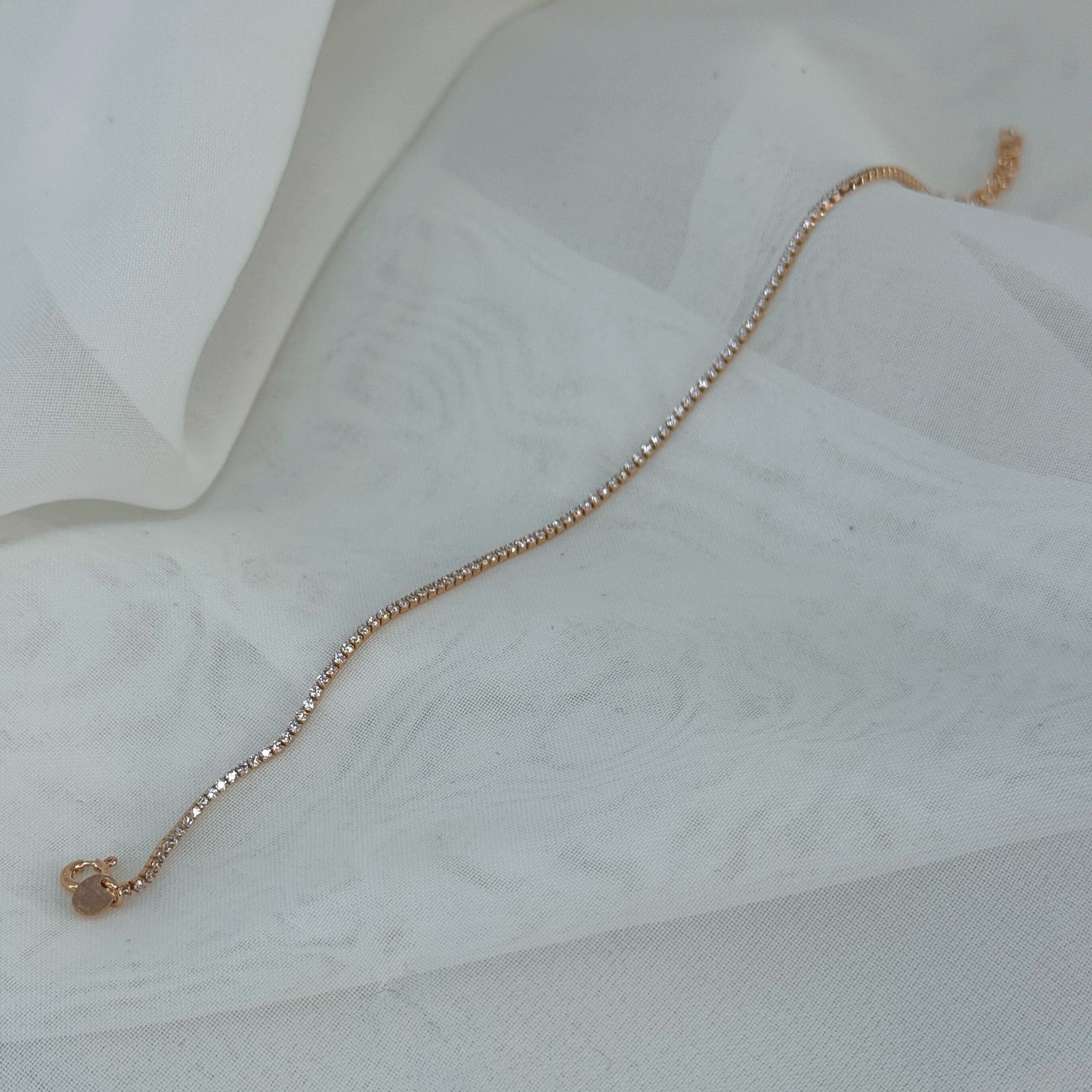 Bracciale tennis zirconi da 0.1 o 0.2 cm - Lumiere Bijoux