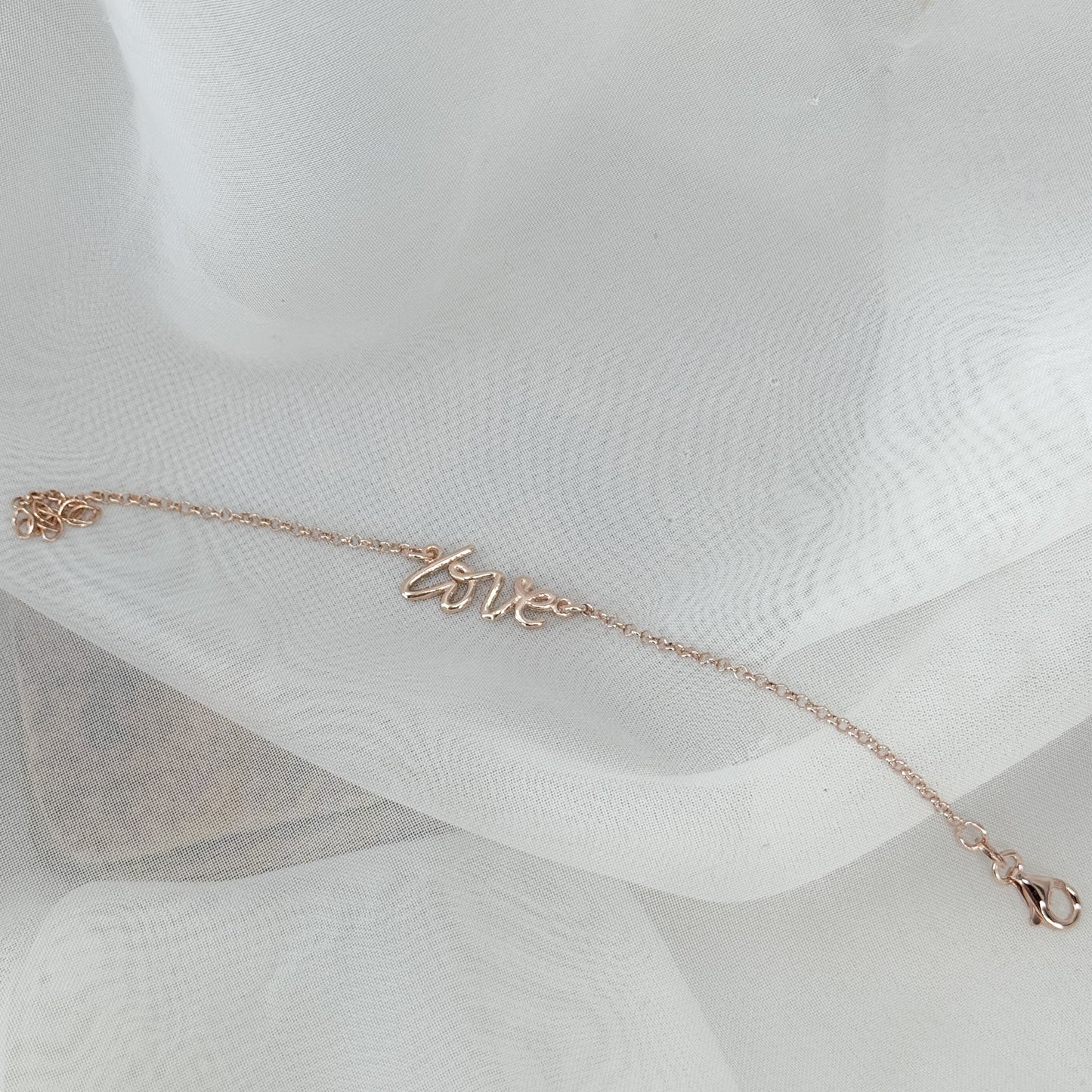 Bracciale scritta "Love" cm 17 - Lumiere Bijoux