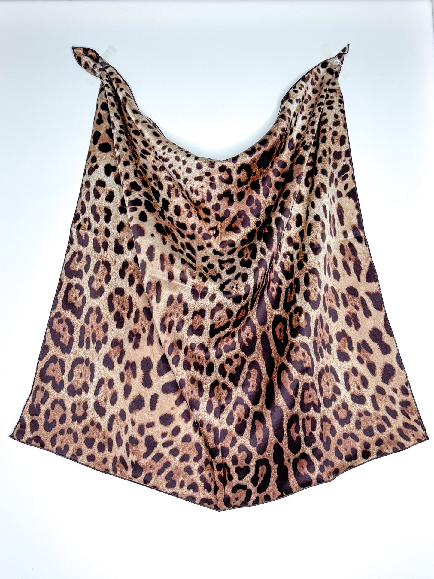Foulard 100% seta - Capsule Fall 26 Leopard - Lumiere Bijoux