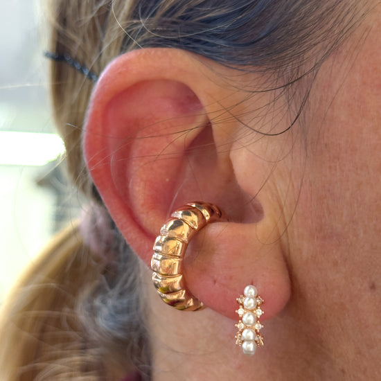 Earcuff Brioche 2 cm - Lumiere Bijoux