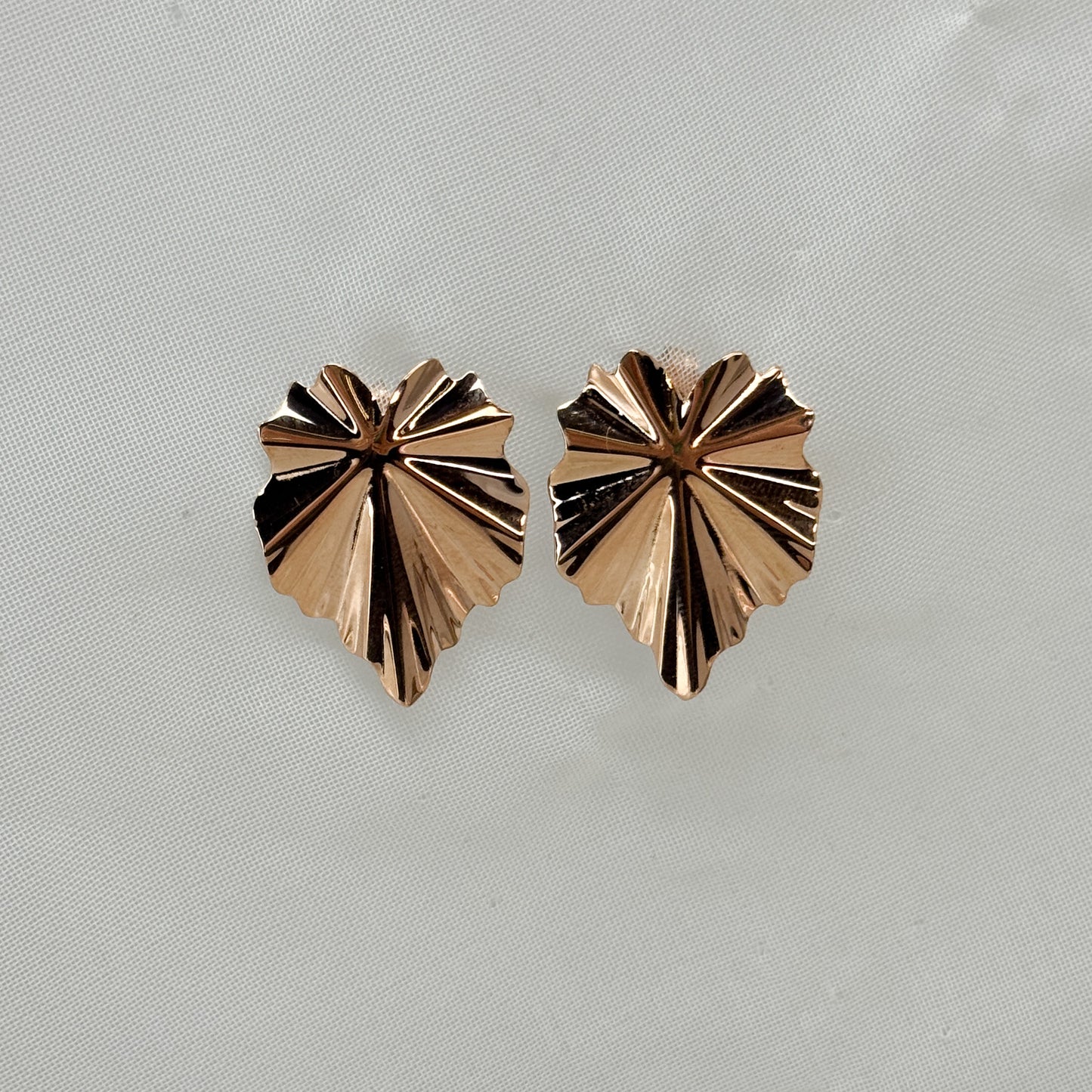 Coppia orecchini cuore ventaglio - Lumiere Bijoux