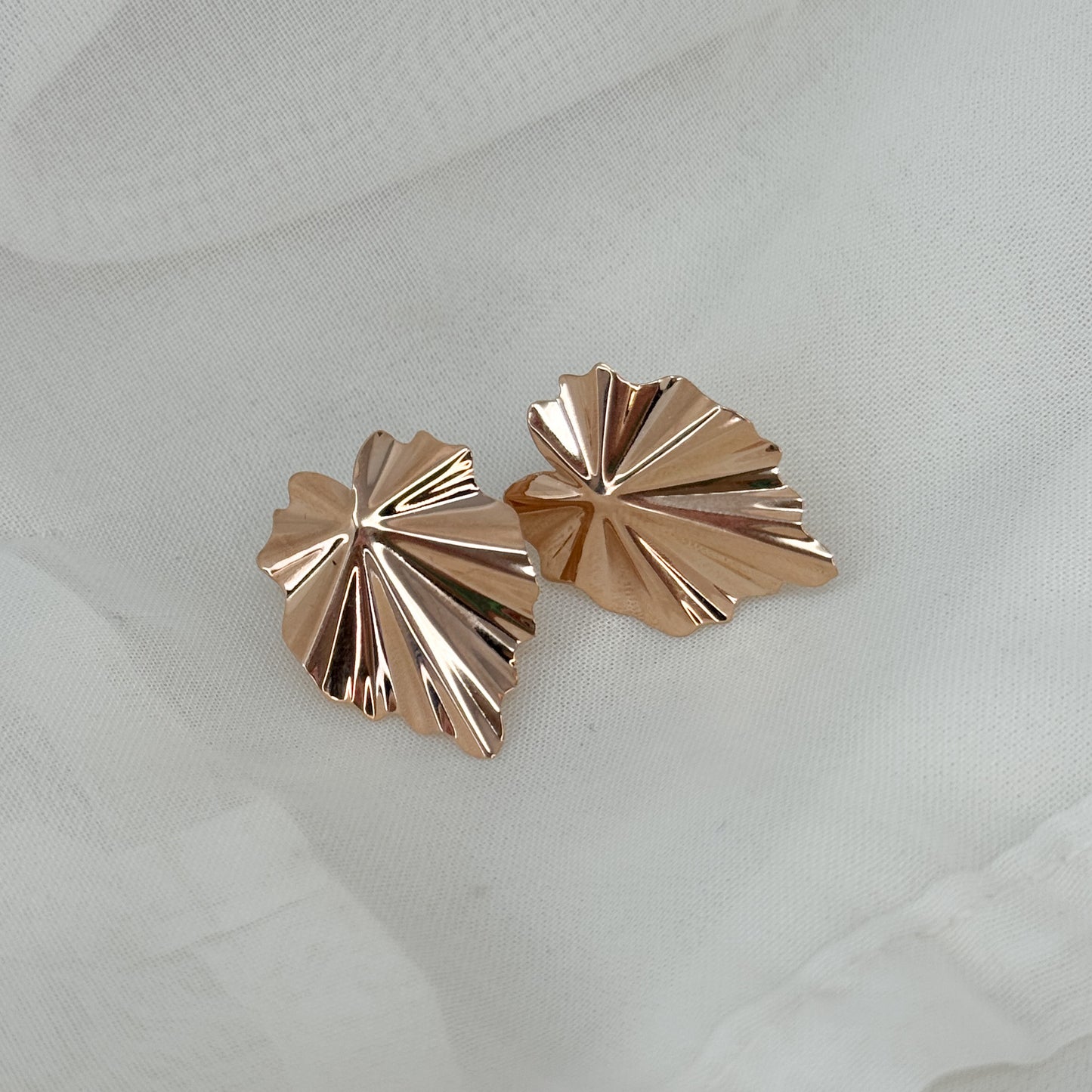 Coppia orecchini cuore ventaglio - Lumiere Bijoux