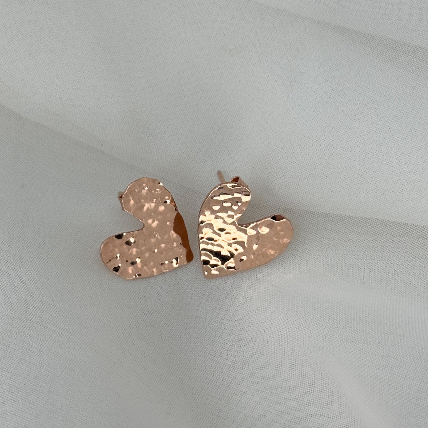 Coppia orecchini lobo cuore NINI - Lumiere Bijoux