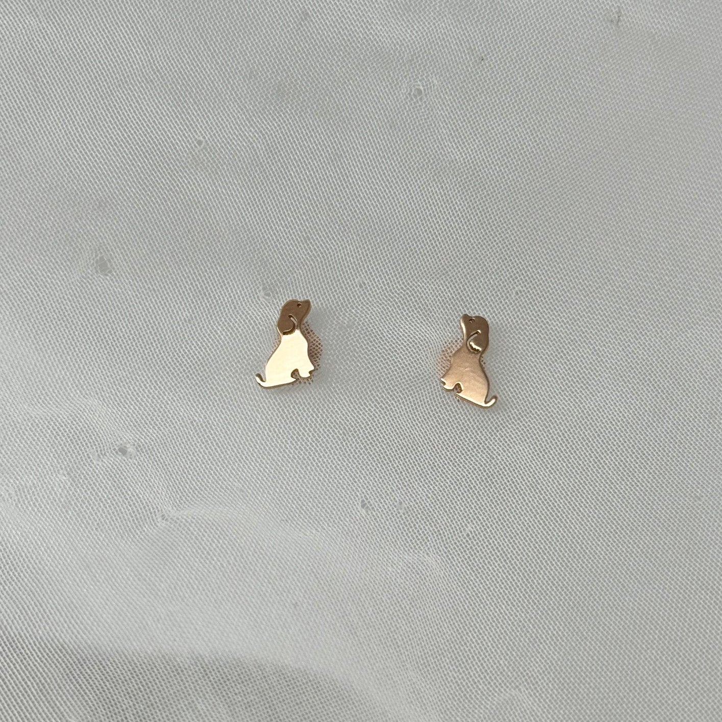 Coppia orecchini lobo cagnolino - Lumiere Bijoux