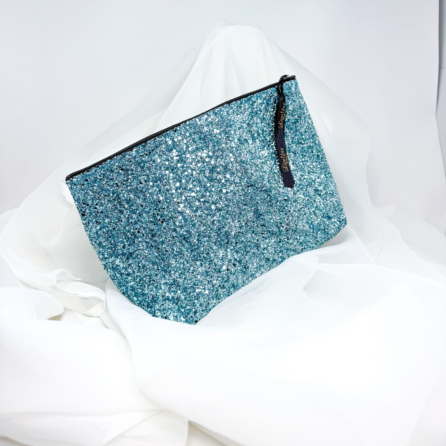 Pochette glitter grande