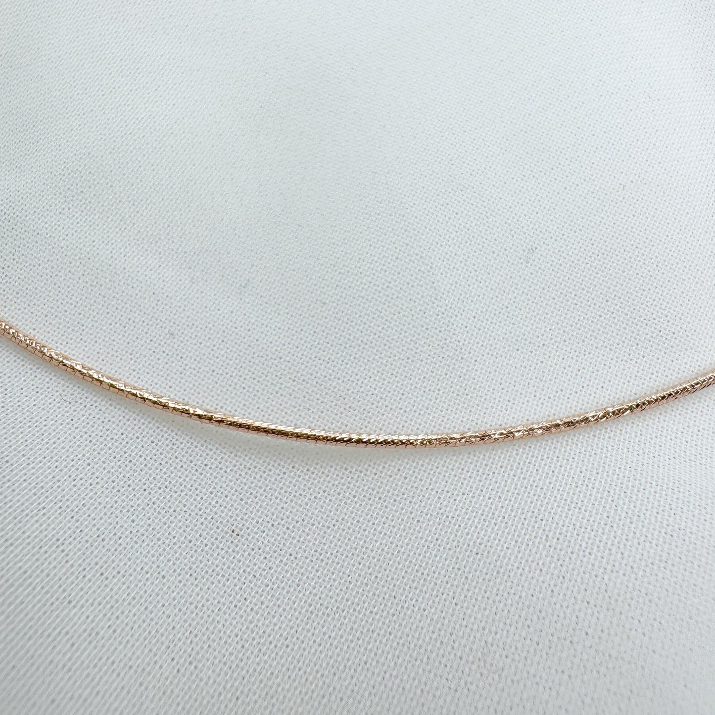 Collana semirigida diamantata cm 38 - Lumiere Bijoux