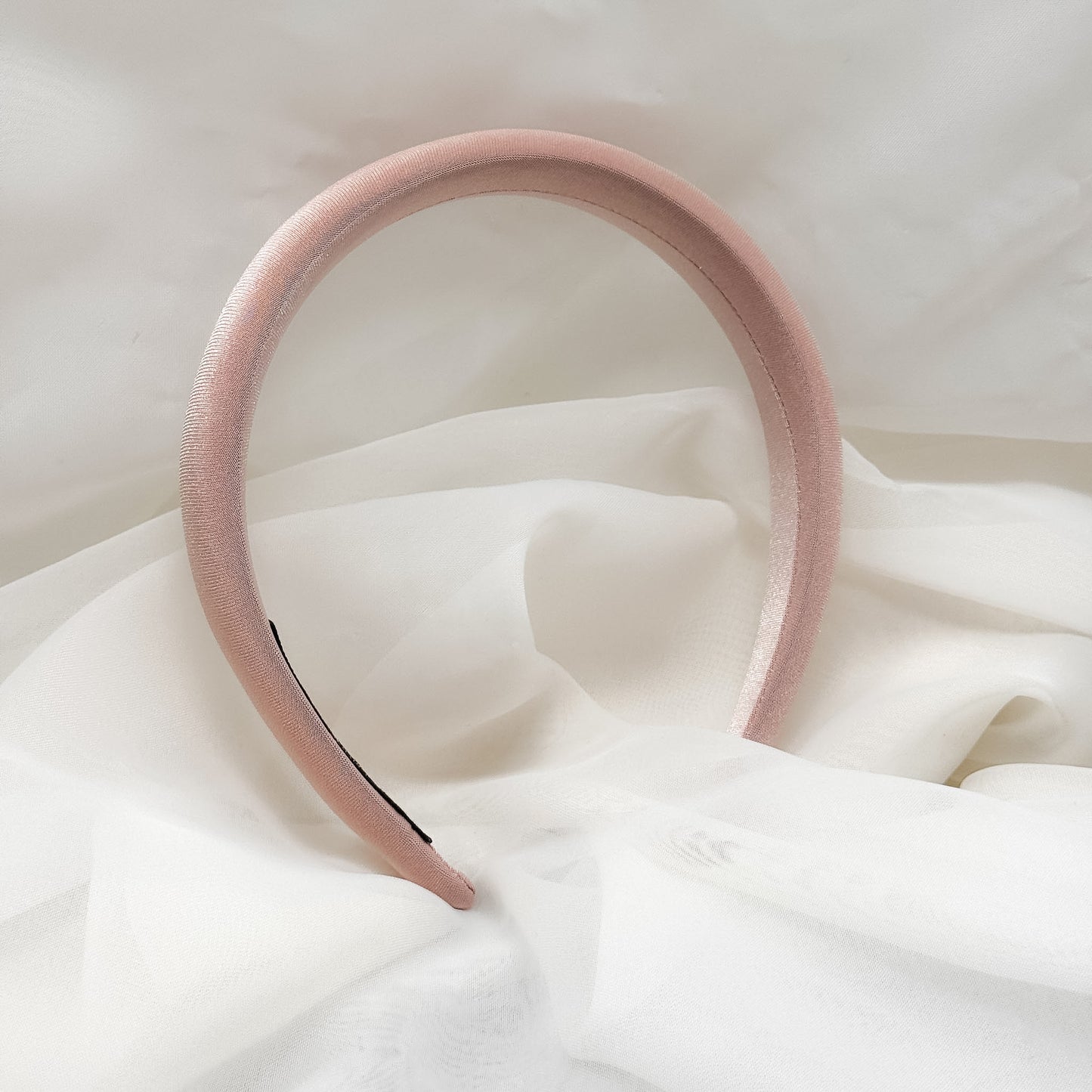 Cerchietto per capelli in simil raso