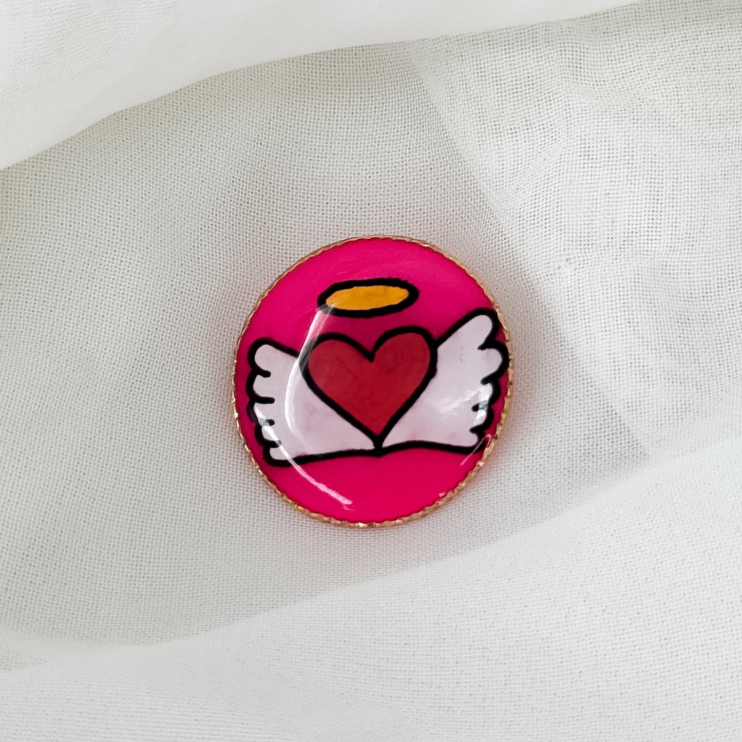 Spille Ceramica Dipinta a Mano con frasi e soggetti - Lumiere Bijoux