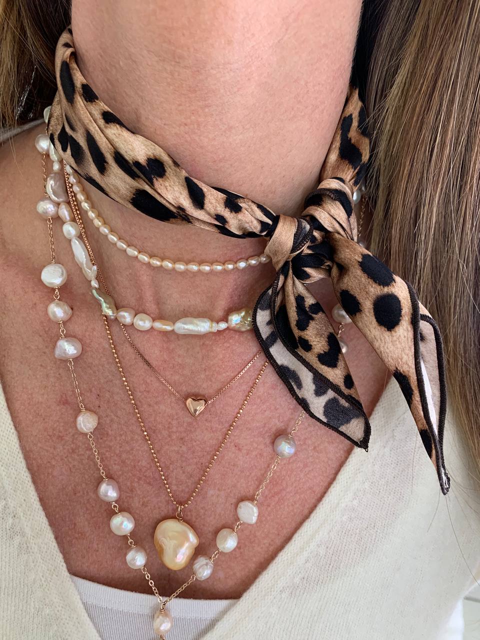 Foulard 100% seta - Kenya - Lumiere Bijoux