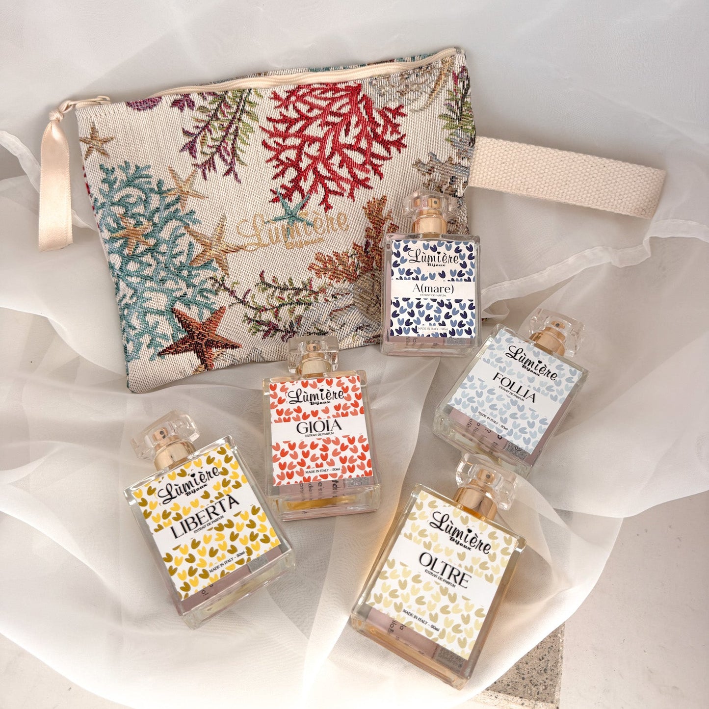 Profumi per l'ESTATE - 50 ml + Pochette coralli OMAGGIO