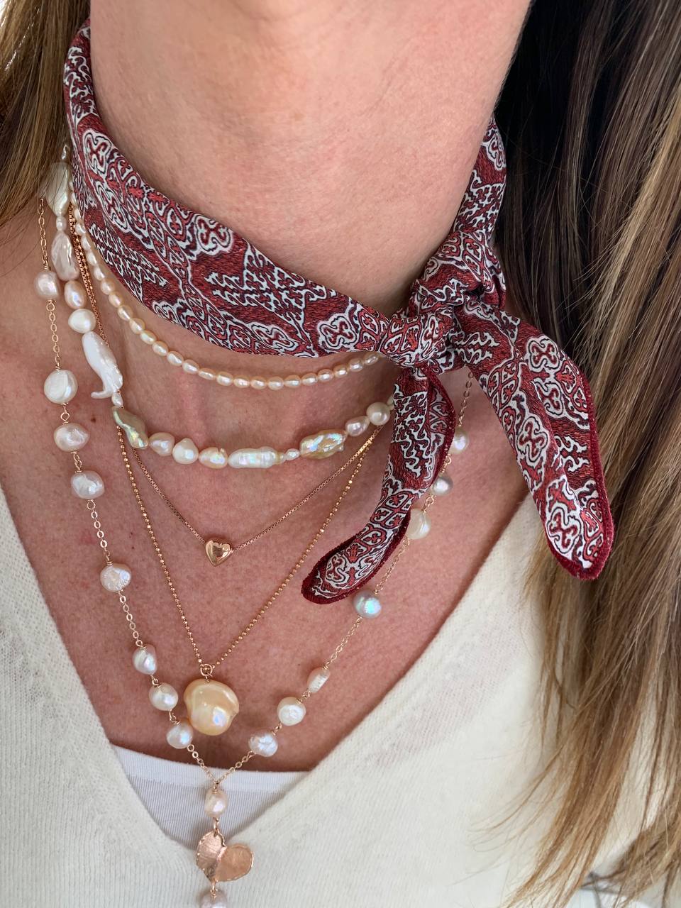 Foulard 100% seta - Marocco - Lumiere Bijoux